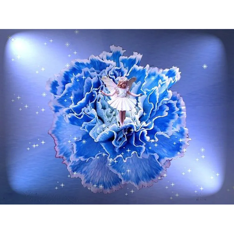 YIKEE Diamond Painting Blue Flower Diamond Embroidery Full Square Rhinestones Home Decor Diamonds Mosaic h1904
YIKEE Diamond Painting Blue Flower Diamond Embroidery Full Square Rhinestones Home Decor Diamonds Mosaic h1904