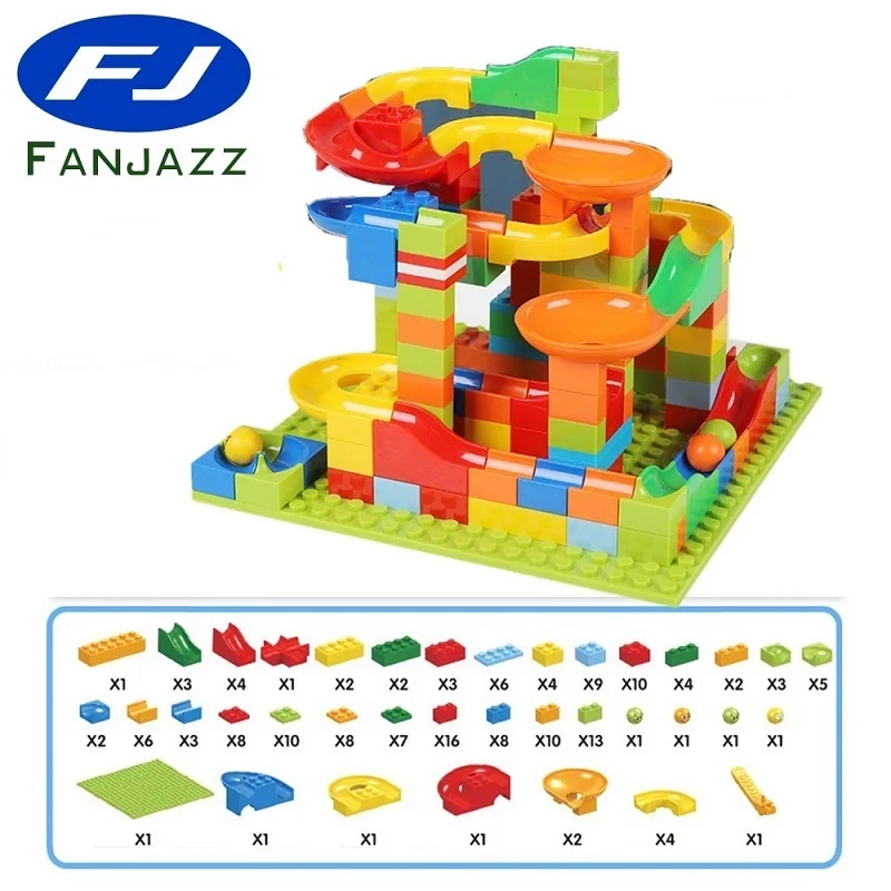 FanJazz 165Pcs Building Brick Marble Race Run Maze Balls Track Building Blocks Compatible building blocks
FanJazz 165Pcs Building Brick Marble Race Run Maze Balls Track Building Blocks Compatible building blocks