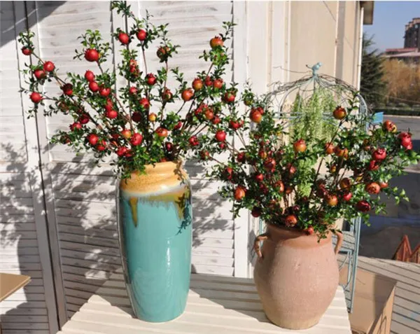 5pcs Fake Pomegranate Branches Artificial Pomegranate Tree Stems Berry Fruit 28"
5pcs Fake Pomegranate Branches Artificial Pomegranate Tree Stems Berry Fruit 28"