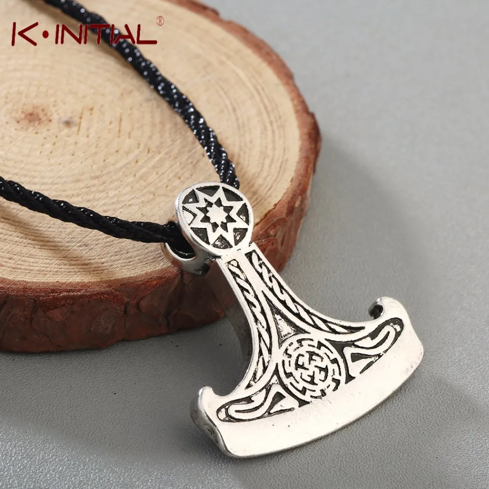 Kinitial Vintage Viking Knot Axe Head Pendant Necklace Gothic Men's Ax Star Necklace Slavic Pagan Gifts Wholesale Jewelry
Kinitial Vintage Viking Knot Axe Head Pendant Necklace Gothic Men's Ax Star Necklace Slavic Pagan Gifts Wholesale Jewelry