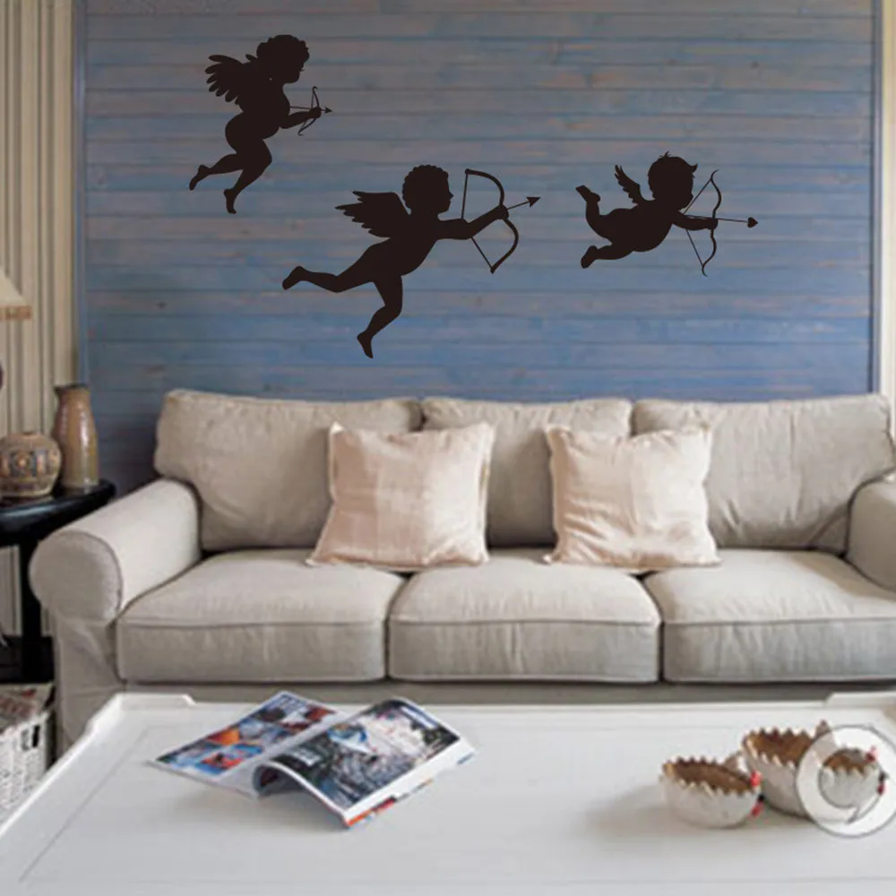 2019 Hot New Products Personalized Cupid Angel Wall Stickers Living Room Nursery Bedroom Decor family Home Low price Shipping
2019 Hot New Products Personalized Cupid Angel Wall Stickers Living Room Nursery Bedroom Decor family Home Low price Shipping