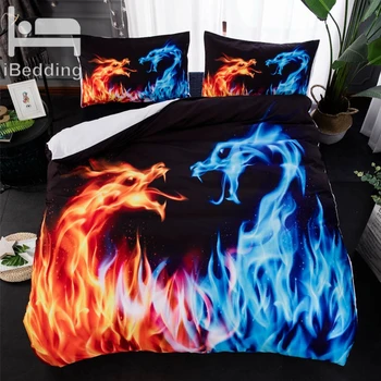 3D Red & Blue Dragon Fight Print Bedding Sets Comforter Bed Cover Quilt Galaxy Duvet Cover Queen King Size Bedding
3D Red & Blue Dragon Fight Print Bedding Sets Comforter Bed Cover Quilt Galaxy Duvet Cover Queen King Size Bedding