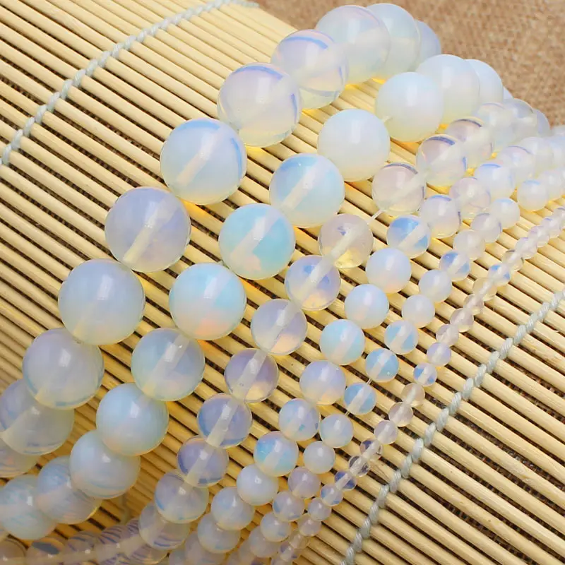 White Opal 4,6,8,10,12,14,16mm Round Beads15"/38cm, For DIY Jewelry making ,We provide mixed wholesale for all items!
White Opal 4,6,8,10,12,14,16mm Round Beads15"/38cm, For DIY Jewelry making ,We provide mixed wholesale for all items!