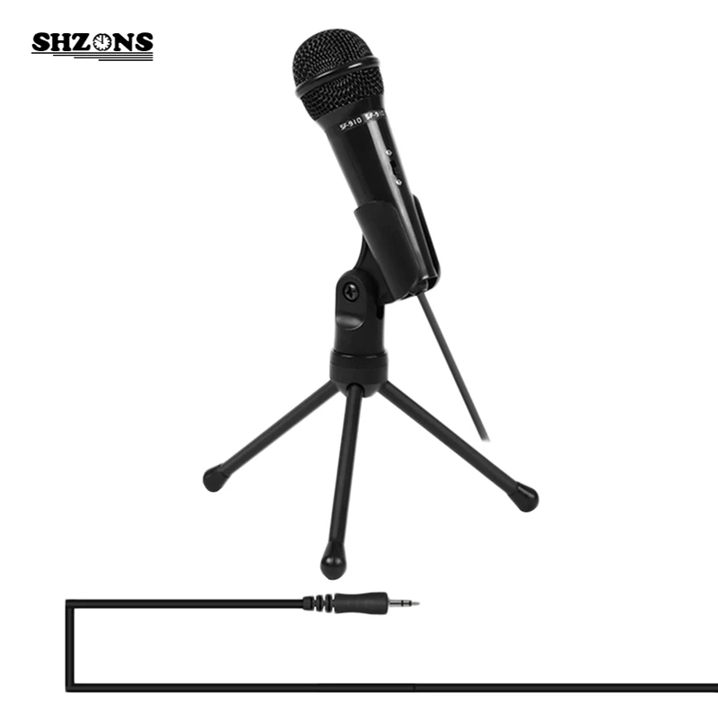 SF-910 3.5mm Condenser Microphone Pop Filter Microphone Stand for Computer Singing on Line Sound Recording Chatting Video
SF-910 3.5mm Condenser Microphone Pop Filter Microphone Stand for Computer Singing on Line Sound Recording Chatting Video