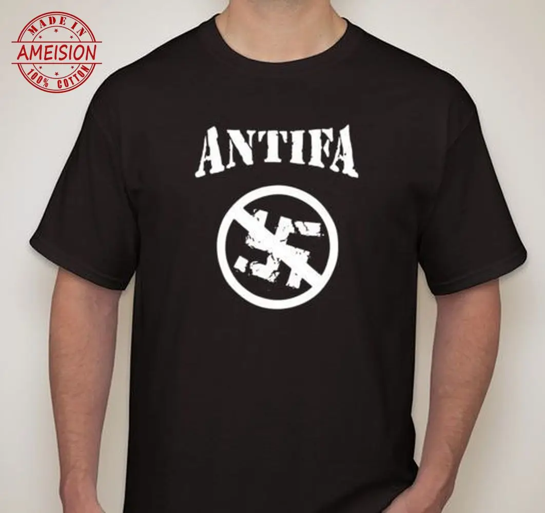 antifa swatsticka nazis jews available t shirt men hip hop custom streetwear T-Shirts summer top streetwear punk hip hop tees
antifa swatsticka nazis jews available t shirt men hip hop custom streetwear T-Shirts summer top streetwear punk hip hop tees