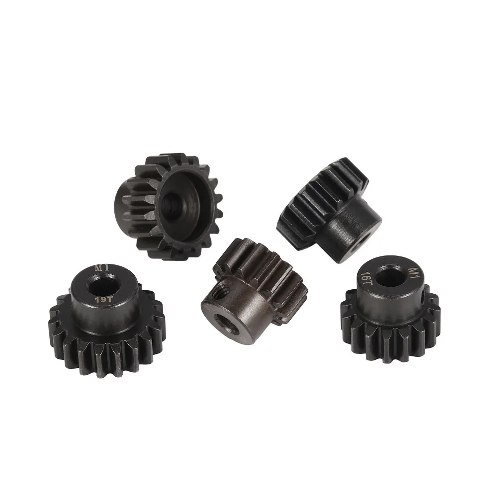 SURPASS HOBBY 5Pcs M1 5mm 15T 16T 17T 18T 19T Metal Pinion Motor Gear Set for 1/8 RC Car Truck Brushed Brushless Motor
SURPASS HOBBY 5Pcs M1 5mm 15T 16T 17T 18T 19T Metal Pinion Motor Gear Set for 1/8 RC Car Truck Brushed Brushless Motor