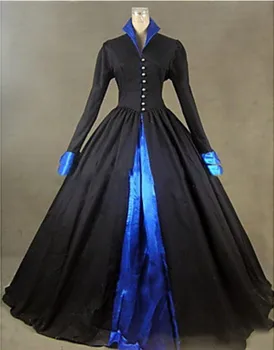 Rococo Victorian Costume Women's Dress Party Costume Masquerade Black Vintage Cosplay costume dress
Rococo Victorian Costume Women's Dress Party Costume Masquerade Black Vintage Cosplay costume dress