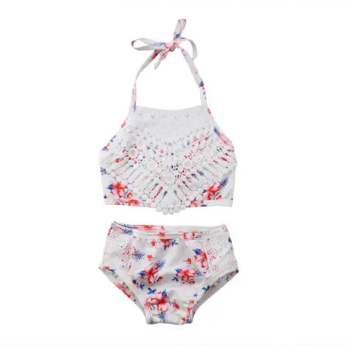 2Pcs Toddler Baby Girl Lace Floral Crochet Swimwear Bathing Suit Bikini Swimsuit Set Kids Girls Summer Biquini Tankini Monokini
2Pcs Toddler Baby Girl Lace Floral Crochet Swimwear Bathing Suit Bikini Swimsuit Set Kids Girls Summer Biquini Tankini Monokini