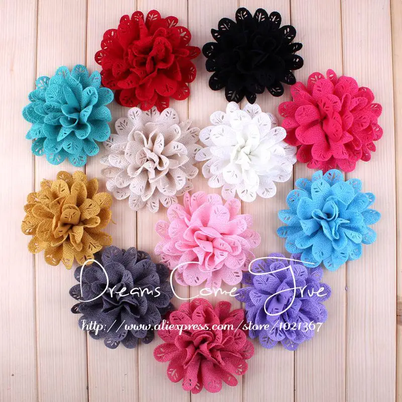 200pcs/lot 3.8" 12 Colors Factory Price Chic Hollow Out Eyelet Fabric Flower Hair Accessories For Children Apparel Headwear
200pcs/lot 3.8" 12 Colors Factory Price Chic Hollow Out Eyelet Fabric Flower Hair Accessories For Children Apparel Headwear