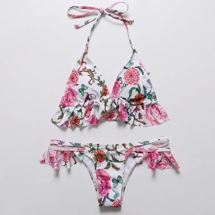 Sexy Women Bikini Set 2019 New Push Up Ruffles Padded Swimwear Mini Micro Bikini Women Bathing Suit Beachwear Swimming Suit
Sexy Women Bikini Set 2019 New Push Up Ruffles Padded Swimwear Mini Micro Bikini Women Bathing Suit Beachwear Swimming Suit