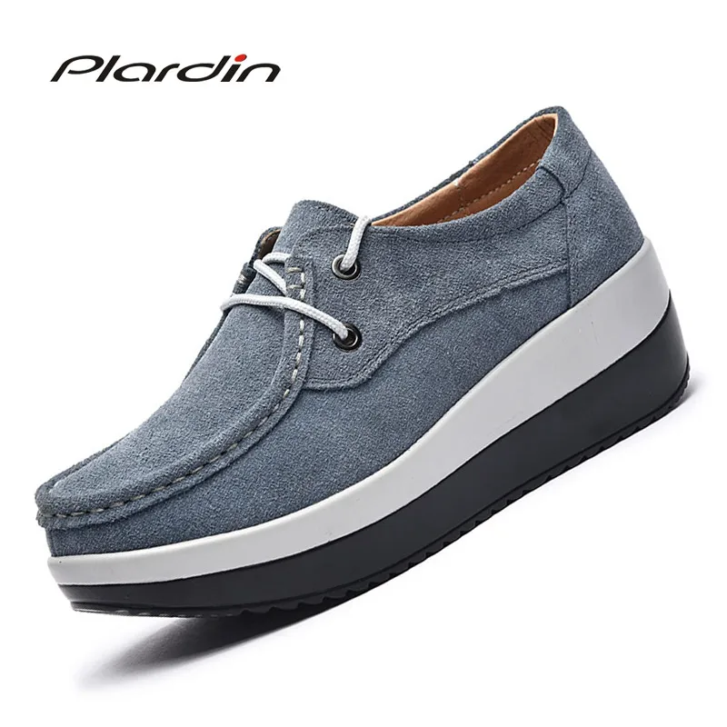 Plardin New Women Flat Platform Coin Loafers Suede Leather Slip On Moccains Ladies Spring Shoes Flats Women Creepers Sneakers
Plardin New Women Flat Platform Coin Loafers Suede Leather Slip On Moccains Ladies Spring Shoes Flats Women Creepers Sneakers