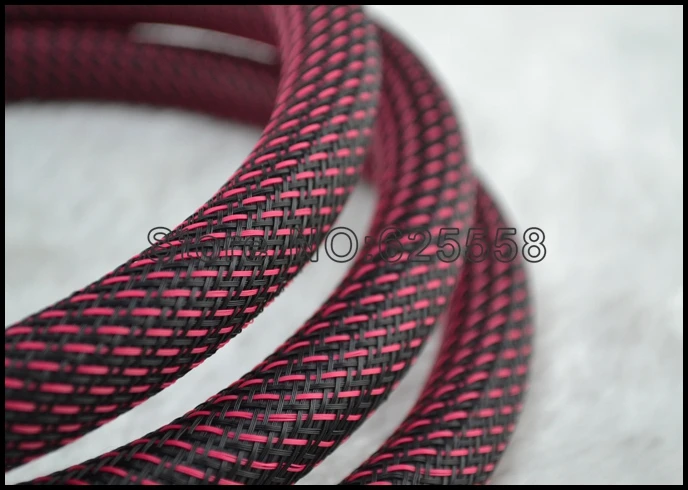 10M 16MM Nylon Mesh Red+Black (N) Screen Braided Sleeving For DIY HIFI audio video audio video , wire and cable
10M 16MM Nylon Mesh Red+Black (N) Screen Braided Sleeving For DIY HIFI audio video audio video , wire and cable