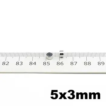 Neodymium Sensor Magnets Disc Dia. 5x3mm N42 Small Strong Magnet Precision NdFeB Mini Magnetics Suitcase Button 200pcs
Neodymium Sensor Magnets Disc Dia. 5x3mm N42 Small Strong Magnet Precision NdFeB Mini Magnetics Suitcase Button 200pcs