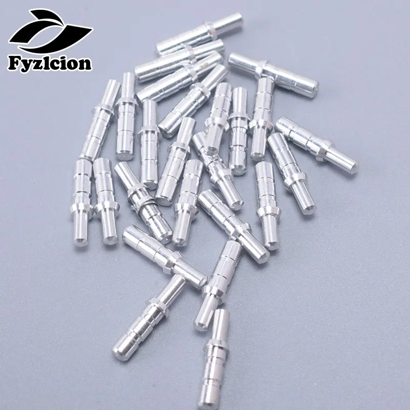 Hunting Crossbow Archery 12Pcs ID 4.2/6.2mm Aluminum Arrow Nock Pin Aluminum Arrow Nock Adapter For Compound Recurve Bow
Hunting Crossbow Archery 12Pcs ID 4.2/6.2mm Aluminum Arrow Nock Pin Aluminum Arrow Nock Adapter For Compound Recurve Bow