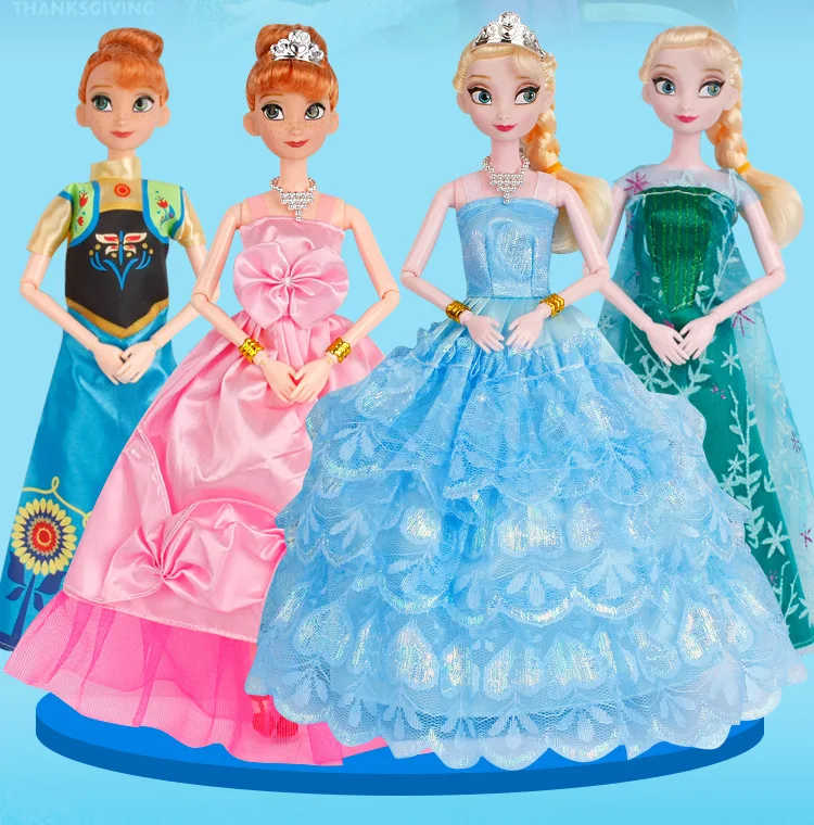 Frozen New Princess Anna Elsa Dolls Snow Queen Children Girls Toys Birthday Christmas Birthday Gifts For Kids Cartoon Doll
Frozen New Princess Anna Elsa Dolls Snow Queen Children Girls Toys Birthday Christmas Birthday Gifts For Kids Cartoon Doll