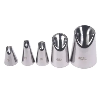 5pcs/set Large Size Cake Nozzle Kitchen Accessories Cream Icing Piping Fondant Rose Nozzle Decorating Tools
5pcs/set Large Size Cake Nozzle Kitchen Accessories Cream Icing Piping Fondant Rose Nozzle Decorating Tools