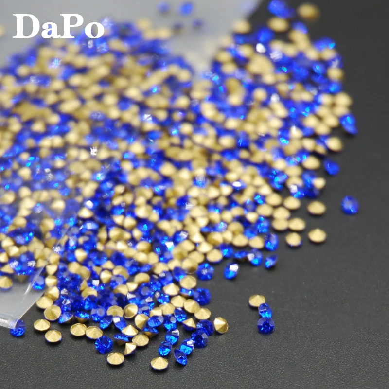 Sapphire Color Glass Point Back Chaton Hot Sale SS4-SS30 Round Crystal Rhinestones Glue Beads Stones Wedding Dress
Sapphire Color Glass Point Back Chaton Hot Sale SS4-SS30 Round Crystal Rhinestones Glue Beads Stones Wedding Dress