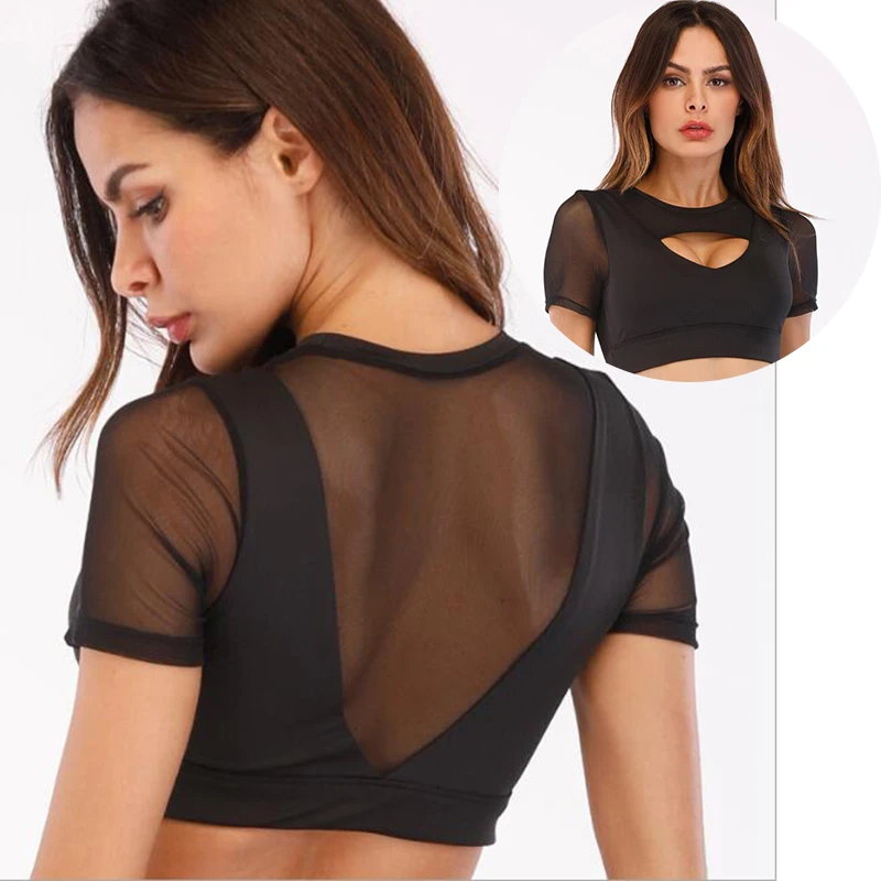 Sexy Women Yoga Bra Workout T shirt Mesh Breathable Fitness Bra Crop Top Sports Bra for Women Gym Brassiere sport Femme
Sexy Women Yoga Bra Workout T shirt Mesh Breathable Fitness Bra Crop Top Sports Bra for Women Gym Brassiere sport Femme