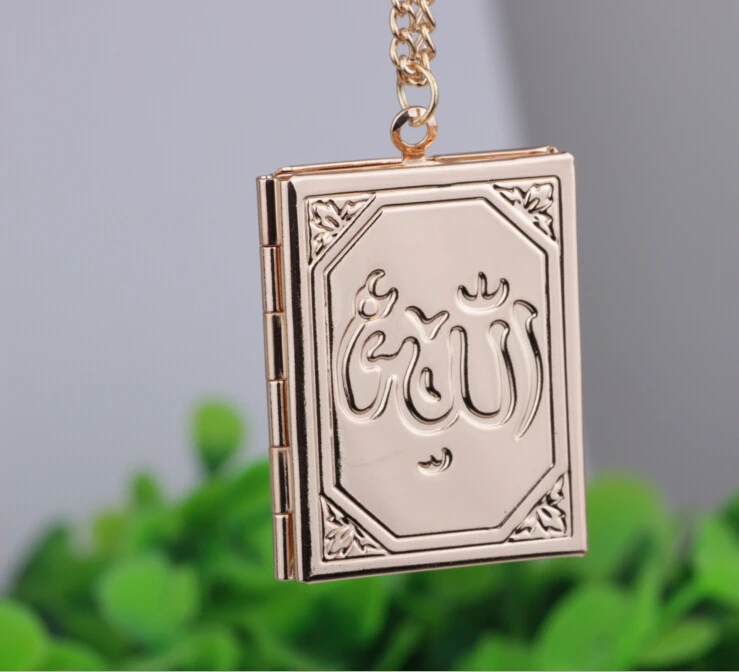 2018 New Silver Muhammad Allah Muslim Islamic Quran Koran Books Loket Pendant Chain Necklaces Box For Women & Men Religion Gift
2018 New Silver Muhammad Allah Muslim Islamic Quran Koran Books Loket Pendant Chain Necklaces Box For Women & Men Religion Gift