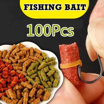 NEW 100Pcs Colorful River Sea Fishing Tackle Carp Fish Baits Lure Fresh Scent Crucian Smell Grass Lure Insect Particle Rods Suit
NEW 100Pcs Colorful River Sea Fishing Tackle Carp Fish Baits Lure Fresh Scent Crucian Smell Grass Lure Insect Particle Rods Suit