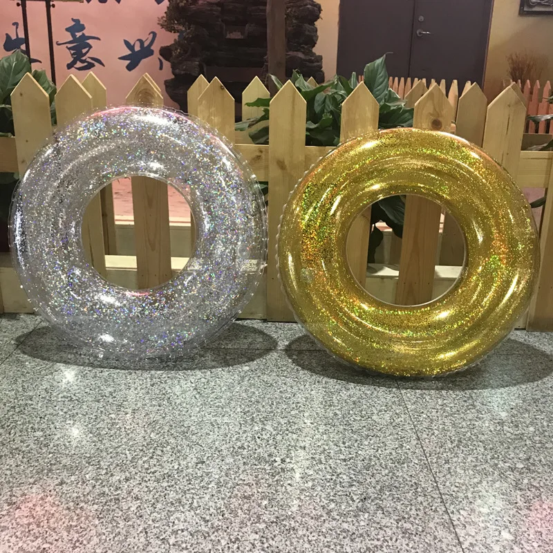 Ms Fashion Summer Seaside Beach Golden Silver Transparent Swimming Ring Lifebuoy PVC
Ms Fashion Summer Seaside Beach Golden Silver Transparent Swimming Ring Lifebuoy PVC