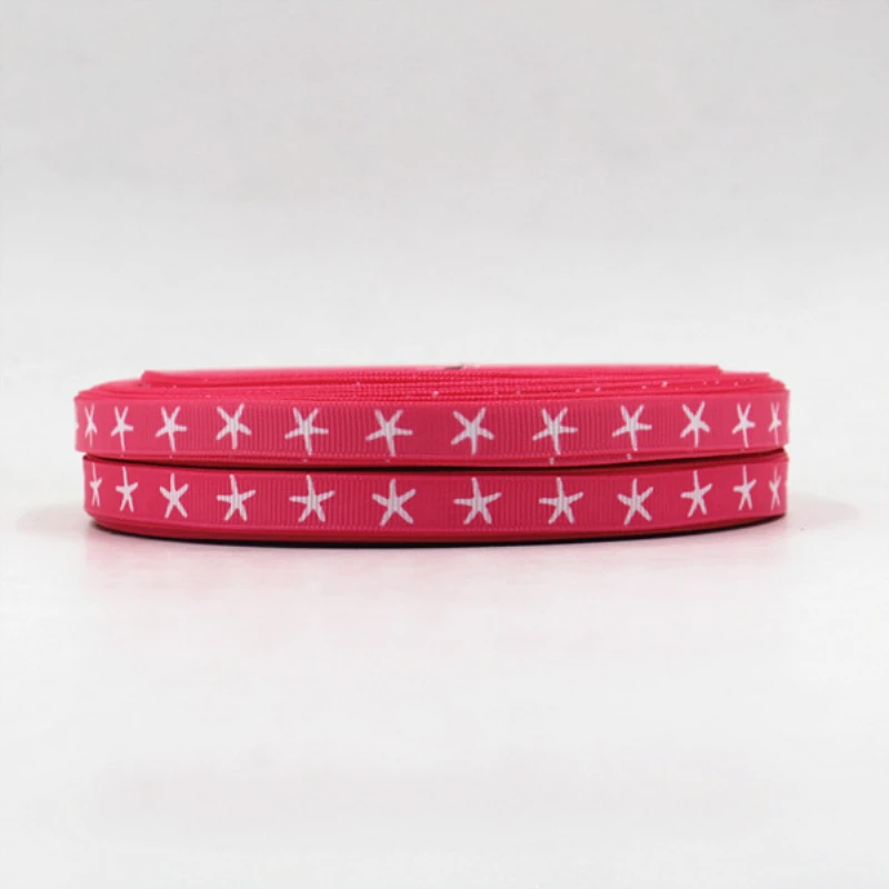 Q&N ribbon 3/8inch 9mm 150611002 starfish Printed grosgrain ribbon for hair bow Wedding Party DIY Decoration Craft
Q&N ribbon 3/8inch 9mm 150611002 starfish Printed grosgrain ribbon for hair bow Wedding Party DIY Decoration Craft