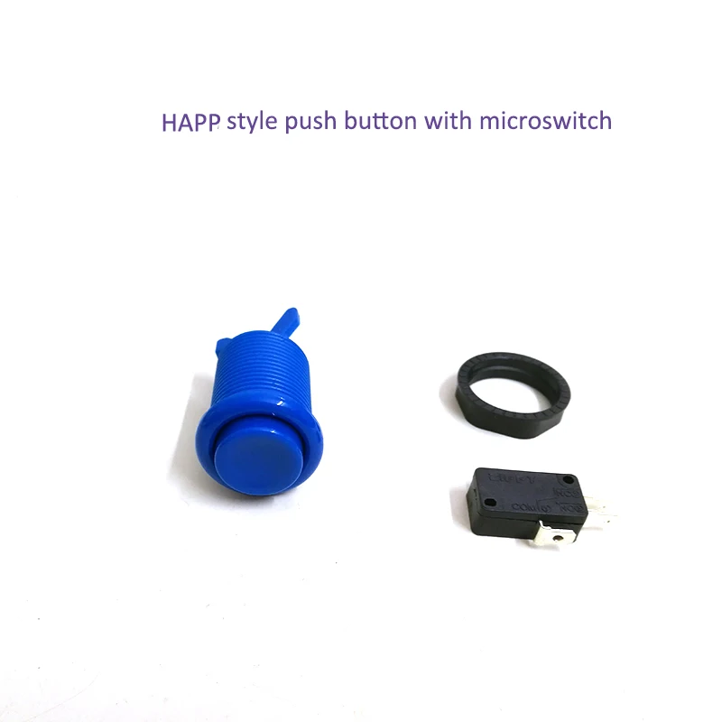 2833HAPP push button with switch-Blu00
