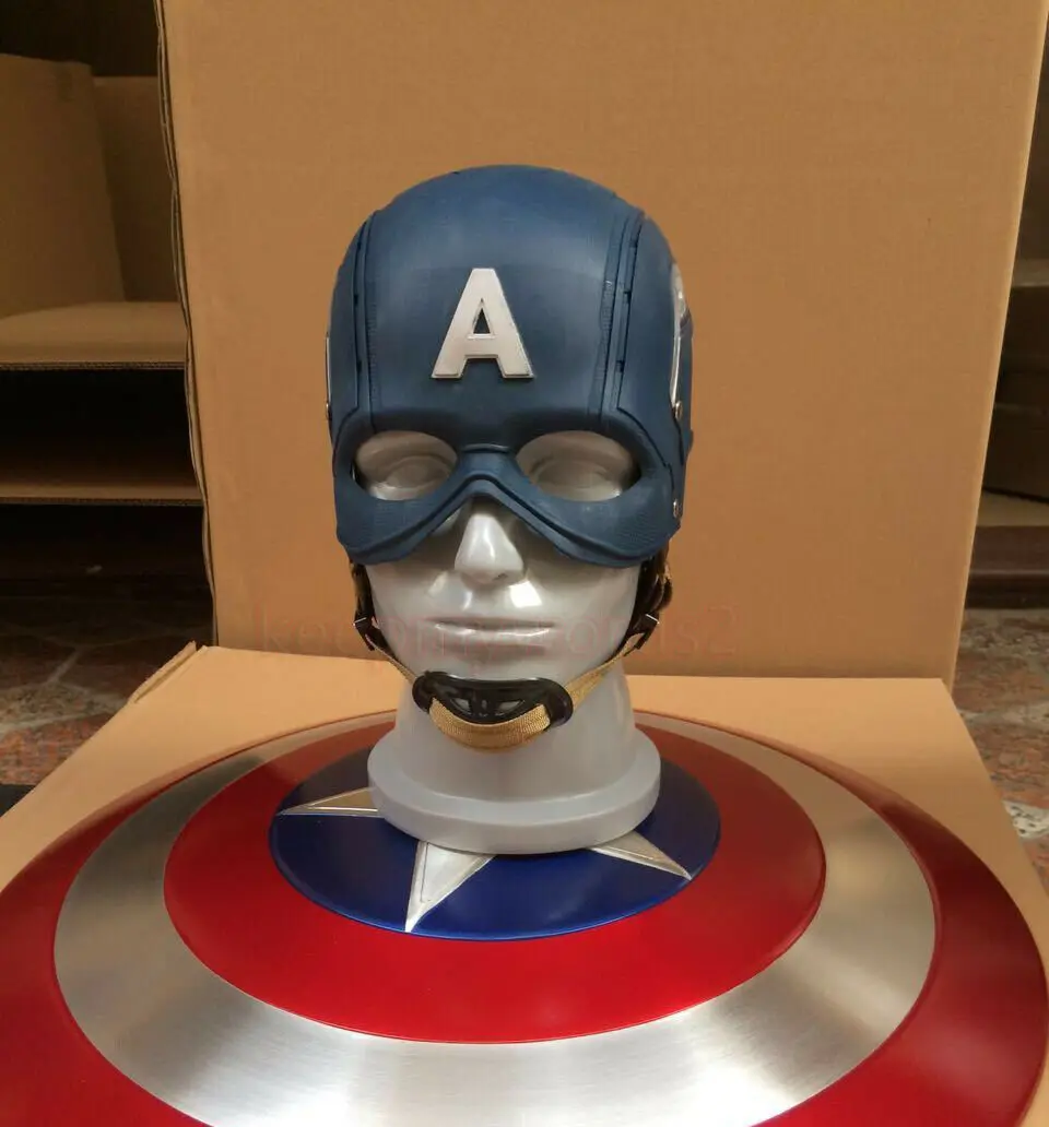 Cattoys Marvel Avengers 1:1 Captain America Rookie Version Steve Rogers Helmet Wearable Cosplay model
Cattoys Marvel Avengers 1:1 Captain America Rookie Version Steve Rogers Helmet Wearable Cosplay model