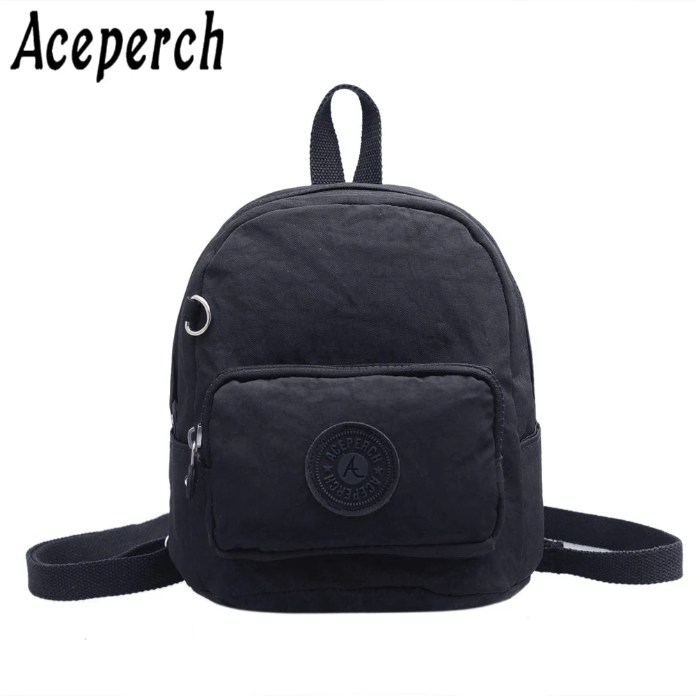 ACEPERCH Mini Backpacks Women for Teenage Girls Mochila Feminina Travel Mochila Mujer Printing Solid Waterproof Nylon
ACEPERCH Mini Backpacks Women for Teenage Girls Mochila Feminina Travel Mochila Mujer Printing Solid Waterproof Nylon
