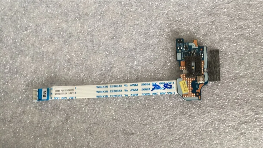 original P5WE0 POWER NBX0000UR00 FOR NE56R Series E1-571 E1-531 E1-521 Power Button Board Demo board WCable LS-7912P
original P5WE0 POWER NBX0000UR00 FOR NE56R Series E1-571 E1-531 E1-521 Power Button Board Demo board WCable LS-7912P