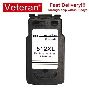 Veteran PG512 ink cartridge for Canon PG 512 pg-512 512XL Cartridge for Pixma MP230 MP250 MP240 MP270 MP480 MX350 IP2700 printer
Veteran PG512 ink cartridge for Canon PG 512 pg-512 512XL Cartridge for Pixma MP230 MP250 MP240 MP270 MP480 MX350 IP2700 printer
