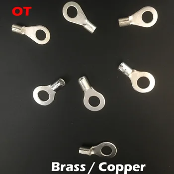 OT35-6 OT35-8 OT35-10 Brass Copper Lug Non Insulated Round Circular Nake O Ring Cable Wire Cold Press Connector Crimp Terminal
OT35-6 OT35-8 OT35-10 Brass Copper Lug Non Insulated Round Circular Nake O Ring Cable Wire Cold Press Connector Crimp Terminal