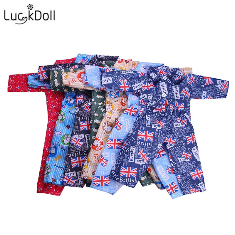 Luckydoll multi-style doll pajamas set fit 18-inch American female doll or 43 cm doll accessories for children Christmas gifts
Luckydoll multi-style doll pajamas set fit 18-inch American female doll or 43 cm doll accessories for children Christmas gifts