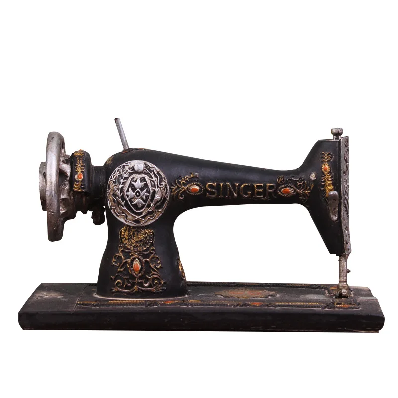 Vintage Home Decor Sewing Machine Model Decoration Creative Resin Crafts Photo Studio Shooting Props Home Decoration Accessories
Vintage Home Decor Sewing Machine Model Decoration Creative Resin Crafts Photo Studio Shooting Props Home Decoration Accessories