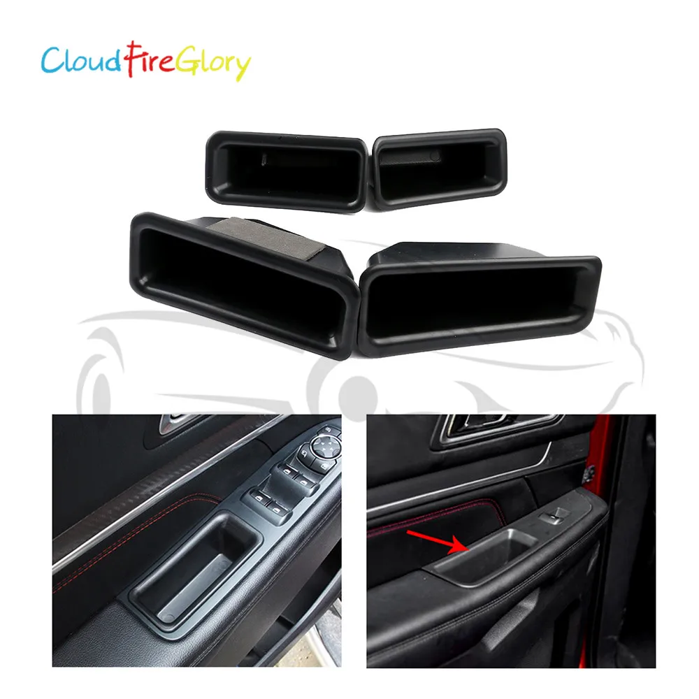 CloudFireGlory For Ford Explorer 2016 2017 4x Inner Front+Rear Door Armrest Storage Box Phone Holder Container Tray Organizer
CloudFireGlory For Ford Explorer 2016 2017 4x Inner Front+Rear Door Armrest Storage Box Phone Holder Container Tray Organizer