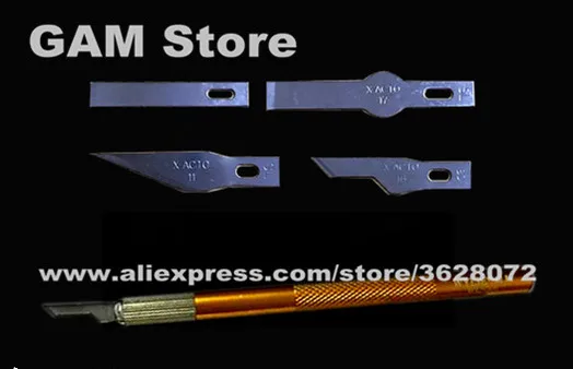 Metal Scalpel Knife Tool Non-Slip Cutter Engraving Craft Knife Blade Mobile Phone PCB DIY Repair Glue Remove Hand Tools
Metal Scalpel Knife Tool Non-Slip Cutter Engraving Craft Knife Blade Mobile Phone PCB DIY Repair Glue Remove Hand Tools