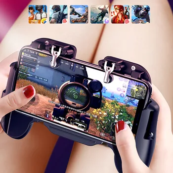 H5 Radiator Fan Gamepad for IOS/ Android Phone Controller Fire Hand Grip for PUBG Mobile Game Console Built-in polymer battery
H5 Radiator Fan Gamepad for IOS/ Android Phone Controller Fire Hand Grip for PUBG Mobile Game Console Built-in polymer battery