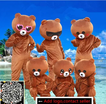 2019 Brown Bear Mascot Costume Suits Cosplay Party Game Dress Outfits Clothing Advertising Carnival Halloween Christmas Easter
2019 Brown Bear Mascot Costume Suits Cosplay Party Game Dress Outfits Clothing Advertising Carnival Halloween Christmas Easter