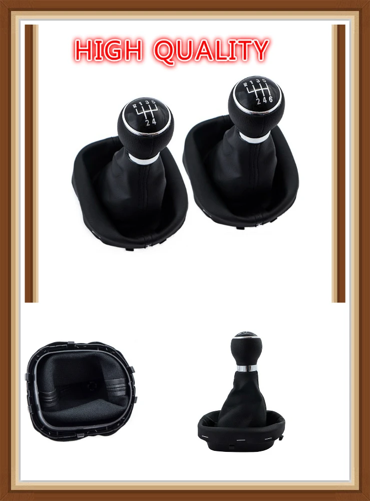 FAT New Black 6 Speed MT Gaitor Boot Gear Shift Knob For VW GOLF CADDY TOURAN SCIROCCO, JETTA EOS
FAT New Black 6 Speed MT Gaitor Boot Gear Shift Knob For VW GOLF CADDY TOURAN SCIROCCO, JETTA EOS