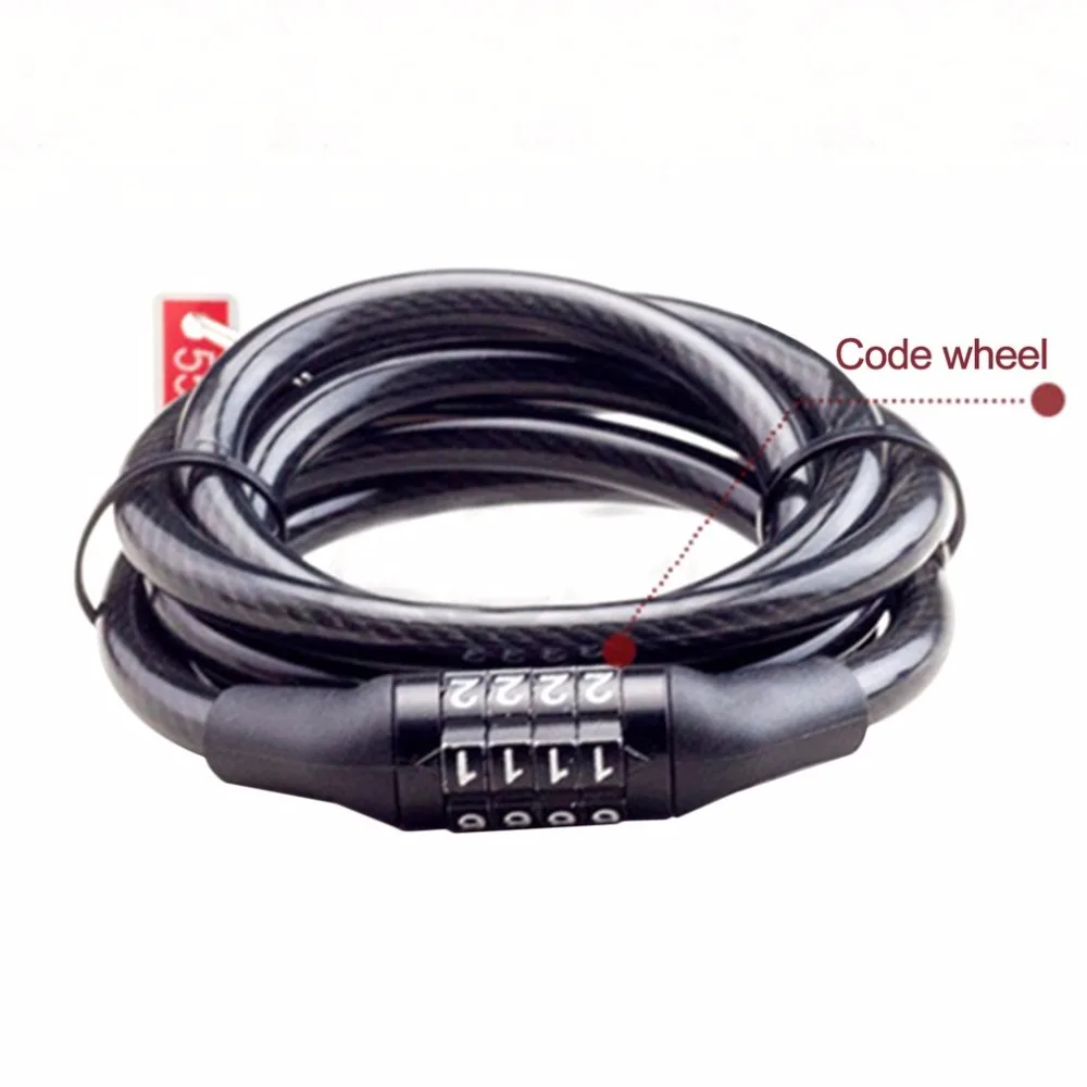 Multifunctional Bicycle Lock Anti-Theft Security Code Combination Lock Strengthen Steel Universal Mountain Bike Cable Lock Whole
Multifunctional Bicycle Lock Anti-Theft Security Code Combination Lock Strengthen Steel Universal Mountain Bike Cable Lock Whole