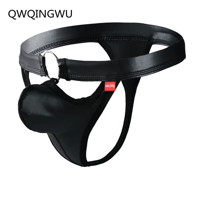 Sexy Gay Underwear Men Briefs Thong Shorts Faux Leather T-panties Man Low-rise U Convex pouch Underpants Cueca Briefs Thongs
Sexy Gay Underwear Men Briefs Thong Shorts Faux Leather T-panties Man Low-rise U Convex pouch Underpants Cueca Briefs Thongs