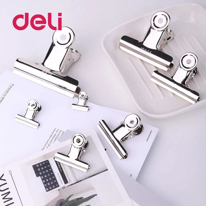 Deli 6pcs/lot round clamp spring clips for office supply stationery quality round clamp desk file clips mini dropshipping
Deli 6pcs/lot round clamp spring clips for office supply stationery quality round clamp desk file clips mini dropshipping