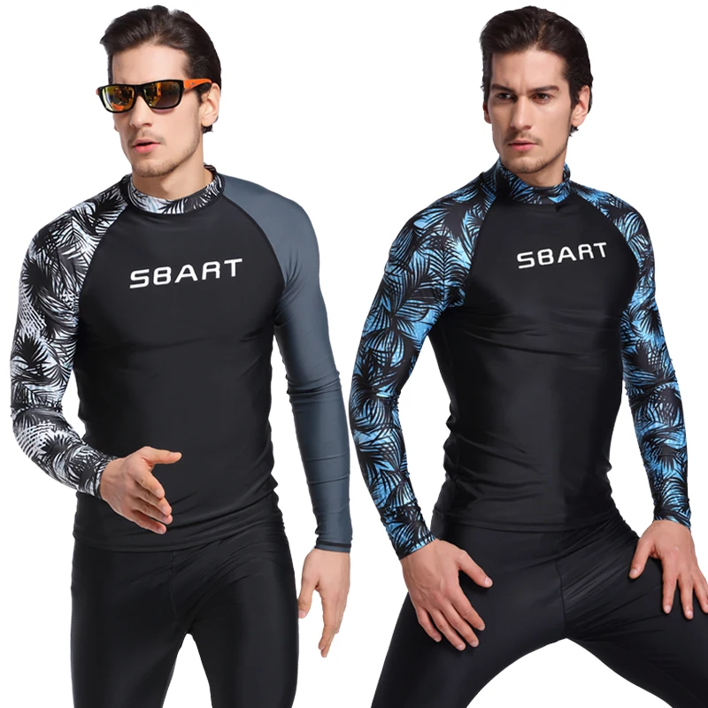 SBART 2017 length sleeve sunscreen Swimwear men's jacket snorkeling surfing diving suit male swimsuit split jellyfish wetsuit
SBART 2017 length sleeve sunscreen Swimwear men's jacket snorkeling surfing diving suit male swimsuit split jellyfish wetsuit