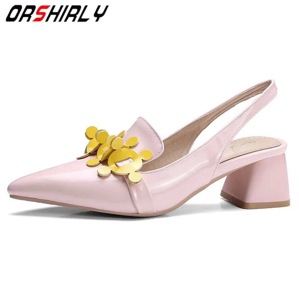 Orshirly Plus size 34-46 pink blue pointed toe slingbacks single spring autumn pumps square heel women high heels shoes
Orshirly Plus size 34-46 pink blue pointed toe slingbacks single spring autumn pumps square heel women high heels shoes
