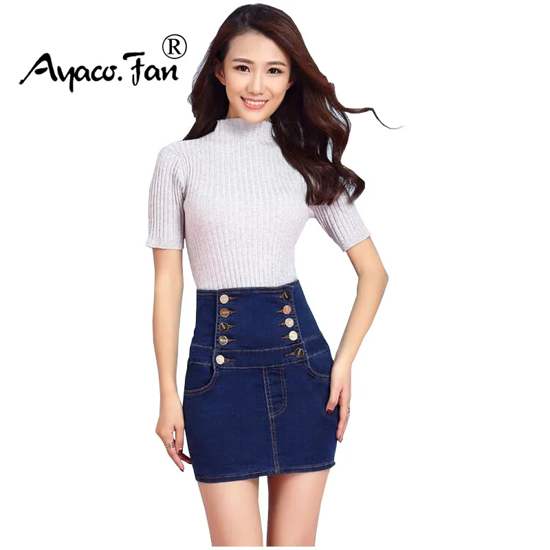 2019 Summer Casual Women Skirt High Waist Saias Plus Size 4XL Mini A-Line Skirt Ladies Denim Short Jeans Pencil Skirts Femininas
2019 Summer Casual Women Skirt High Waist Saias Plus Size 4XL Mini A-Line Skirt Ladies Denim Short Jeans Pencil Skirts Femininas