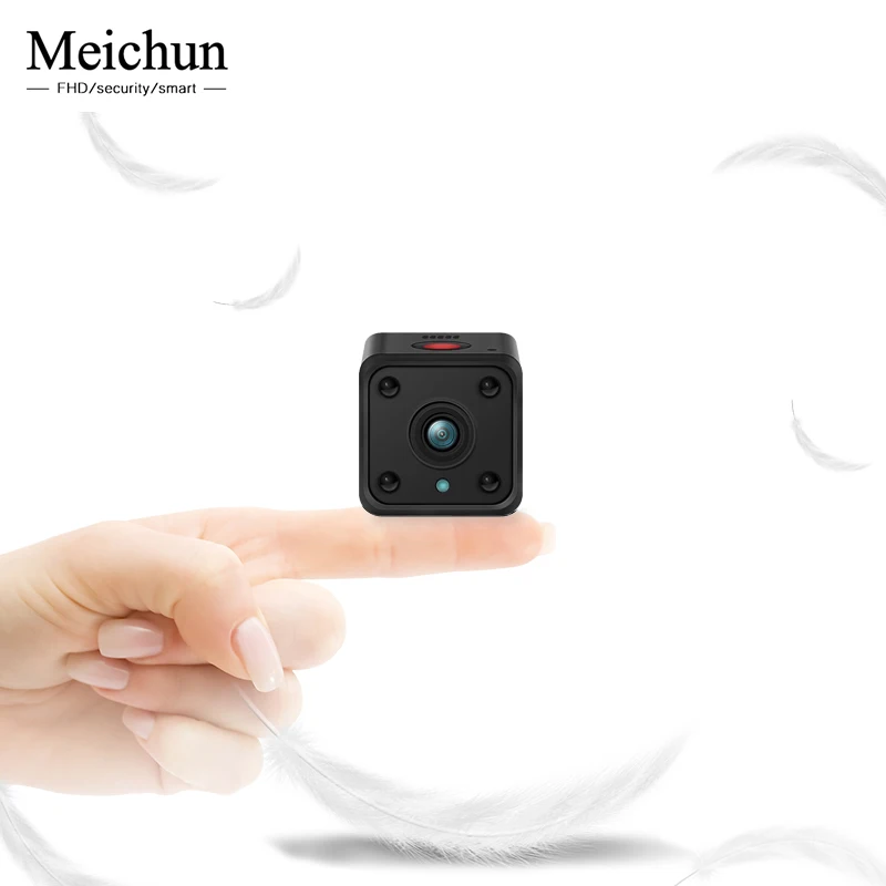 MEICHUN Wifi IP Mini Camera Wireless 1080P Night Vision Body Camera Motion Sensor IP Cam Voice Video Recorder Security Camera
MEICHUN Wifi IP Mini Camera Wireless 1080P Night Vision Body Camera Motion Sensor IP Cam Voice Video Recorder Security Camera