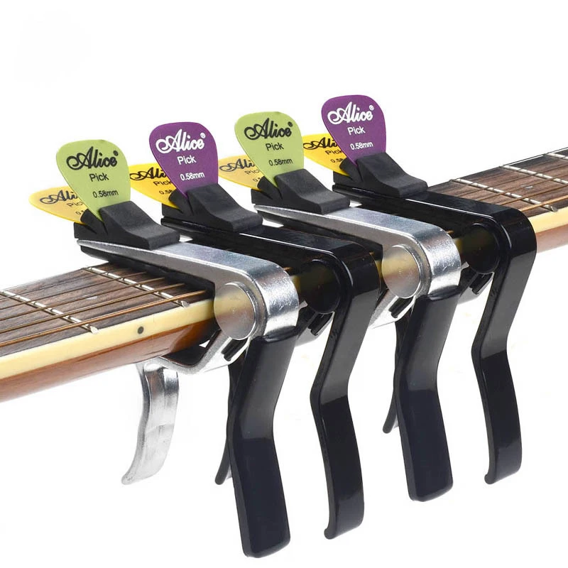 Black Alloy Guitar Capo For Acoustic/ Electric/ Classical Guitar, Cappo On Guitarra With Pick Holder New
Black Alloy Guitar Capo For Acoustic/ Electric/ Classical Guitar, Cappo On Guitarra With Pick Holder New