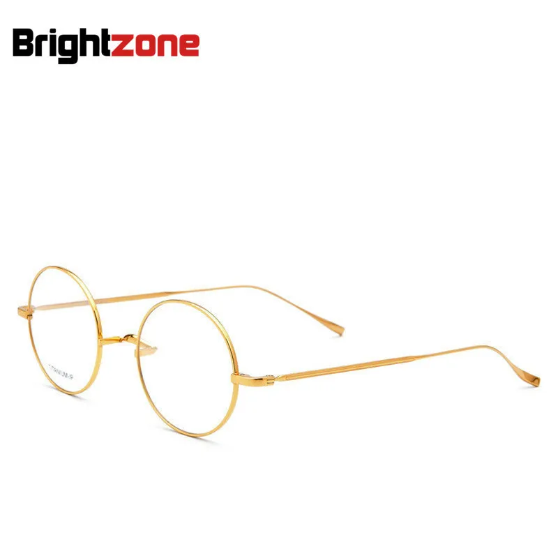 

Brightzone Vintage Series Premium Collection Superb Quality Pure IP-Titanium Spectacle Glasses Frame Eyeglasses Oculos De Grau
