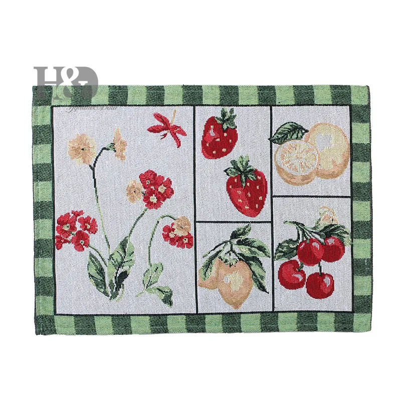 British Rural Llife Tapestry Wedding Bed Heat Resistant Protection Dining Mat Slip-resistant Placemats Table Cloth Decoration
British Rural Llife Tapestry Wedding Bed Heat Resistant Protection Dining Mat Slip-resistant Placemats Table Cloth Decoration