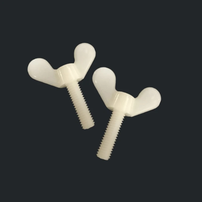 50pcs M5 M6 Nylon Wing Screw Hand Tighten Nylon Screws Butterfly Screw Ingot Plastic Wing Bolts Length=15mm 20mm
50pcs M5 M6 Nylon Wing Screw Hand Tighten Nylon Screws Butterfly Screw Ingot Plastic Wing Bolts Length=15mm 20mm